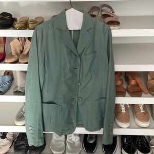 Teal Blazer